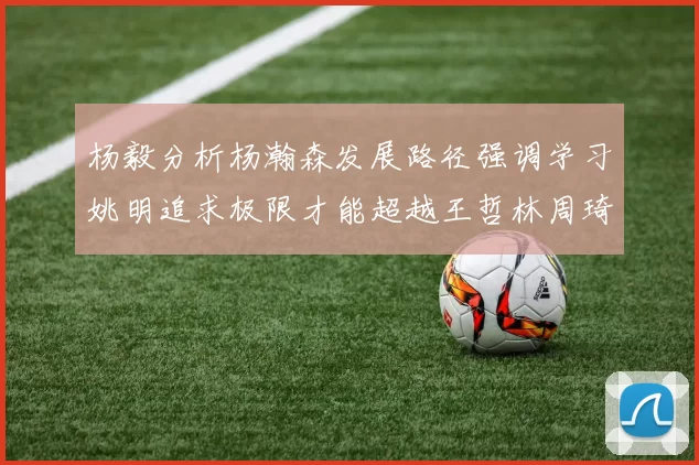 杨毅分析杨瀚森发展路径强调学习姚明追求极限才能超越王哲林周琦状态